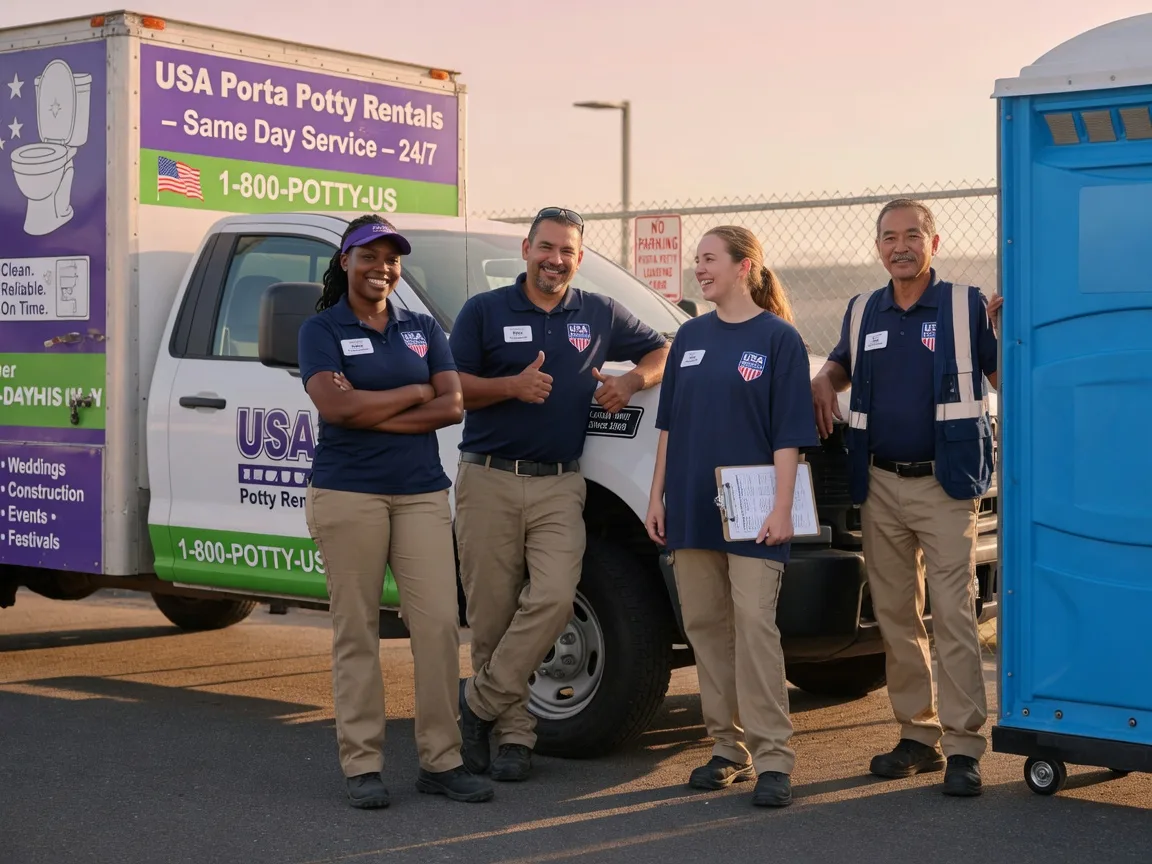 Porta Potty Rental company in Rocky Point, NC